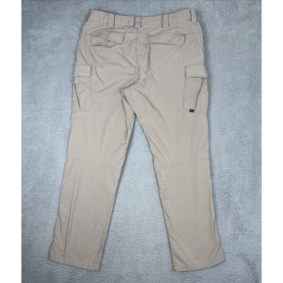 511 Tactical Pants Mens 38x30 Measures 38x33Tan Cargo Ripstop Tactical Beige Tan - Picture 2 of 9